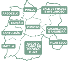 Mapa-de-Portugal-Distrito-de-Braga - Espírito Viajante